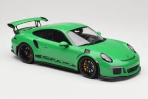 Porsche 911 991.1 GT3 RS Zielony Czarne Felgi Minichamps 1:18 153066228 Metal — zdjęcie 4 z 6