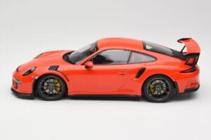 Porsche 911 991.1 GT3 RS Lava Orange Minichamps 1:18 155066220 Metal — zdjęcie 3 z 6