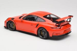 Porsche 911 991.1 GT3 RS Lava Orange Minichamps 1:18 155066220 Metal — zdjęcie 5 z 6