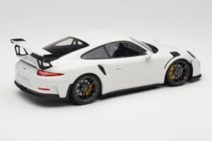 Porsche 911 991.1 GT3 RS Biały Czarne Felgi Minichamps 1:18 153066224 Metal — zdjęcie 2 z 6