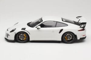Porsche 911 991.1 GT3 RS Biały Czarne Felgi Minichamps 1:18 153066224 Metal — zdjęcie 3 z 6