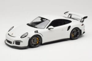 Porsche 911 991.1 GT3 RS Biały Czarne Felgi Minichamps 1:18 153066224 Metal