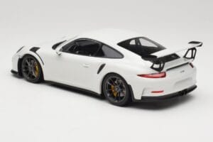 Porsche 911 991.1 GT3 RS Biały Czarne Felgi Minichamps 1:18 153066224 Metal — zdjęcie 5 z 6