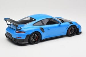 Porsche 911 991.2 GT2 RS Niebieski z Czarnymi Felgami Minichamps 1:18 155068308 Metal — zdjęcie 2 z 6