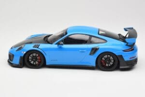Porsche 911 991.2 GT2 RS Niebieski z Czarnymi Felgami Minichamps 1:18 155068308 Metal — zdjęcie 3 z 6