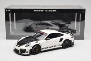 Porsche 911 991.2 GT2 RS Manthey Racing Biały Minichamps 1:18 MR-911-GT3RS-1802-W Metal — zdjęcie 6 z 6