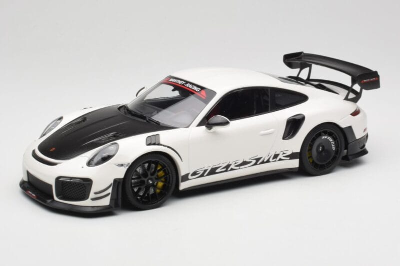 Porsche 911 991.2 GT2 RS Manthey Racing Biały Minichamps 1:18 MR-911-GT3RS-1802-W Metal