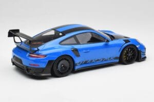 Porsche 911 991.2 GT2 RS MR Racing Niebieski Minichamps 1:18 MR-911-GT2RS-1806 Metal — zdjęcie 2 z 6