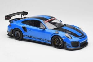 Porsche 911 991.2 GT2 RS MR Racing Niebieski Minichamps 1:18 MR-911-GT2RS-1806 Metal — zdjęcie 4 z 6