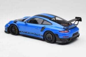 Porsche 911 991.2 GT2 RS MR Racing Niebieski Minichamps 1:18 MR-911-GT2RS-1806 Metal — zdjęcie 5 z 6