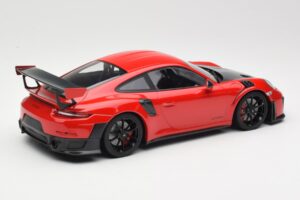 Porsche 911 GT2 RS 991.2 Czerwony Czarne Felgi Minichamps 1:18 155068307 Metal — zdjęcie 2 z 6