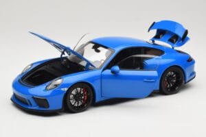 Porsche 911 991.2 GT3 Niebieski Minichamps 1:18 110067024 Metal — zdjęcie 2 z 8