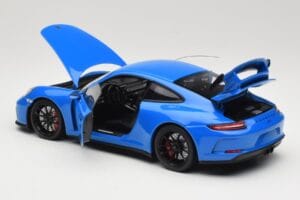 Porsche 911 991.2 GT3 Niebieski Minichamps 1:18 110067024 Metal — zdjęcie 5 z 8