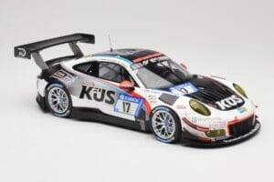 Porsche 911 991.2 GT3 R #17 Kues Team 75 Bernhard M. Christensen / K. Cairoli 24 Hours of Nurburgring 2018 Minichamps 1:18 15 — zdjęcie 4 z 6