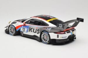 Porsche 911 991.2 GT3 R #17 Kues Team 75 Bernhard M. Christensen / K. Cairoli 24 Hours of Nurburgring 2018 Minichamps 1:18 15 — zdjęcie 5 z 6
