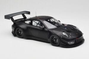 Porsche 911 991.2 GT3 R Matte Black Minichamps 1:18 155186901 Metal — zdjęcie 4 z 6
