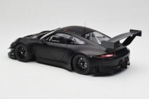Porsche 911 991.2 GT3 R Matte Black Minichamps 1:18 155186901 Metal — zdjęcie 5 z 6