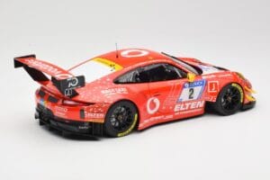 Porsche 911 991.2 GT3 R #2 Team Gigaspeed S. Bockmann 24 Hours of Nurburgring 2018 Minichamps 1:18 155186902 Metal — zdjęcie 2 z 6
