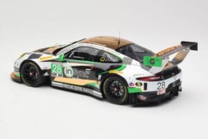 Porsche 911 991.2 GT3 R #28 Alegra Motorsports D. de Quesada / M. Morad Class Winners 24 Hours of Daytona 2017 Minichamps 1:1 — zdjęcie 5 z 6