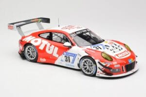 Porsche 911 991.2 GT3 R #31 Frikadelli Racing K. Bachler / M. Christensen 24 Hours of Nurburgring 2017 Minichamps 1:18 155176 — zdjęcie 4 z 6