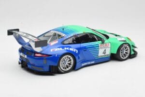 Porsche 911 991.2 GT3 R #4 Falken Motorsports J. Bergmeister / M. Ragginger VLN Westfalenfahrt 2017 Minichamps 1:18 155176904 — zdjęcie 2 z 6