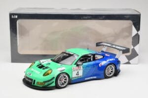 Porsche 911 991.2 GT3 R #4 Falken Motorsports J. Bergmeister / M. Ragginger VLN Westfalenfahrt 2017 Minichamps 1:18 155176904 — zdjęcie 6 z 6