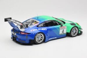 Porsche 911 991.2 GT3 R #4 Falken K. Bachler / M. Ragginger VLN Winner Round 6 2018 Minichamps 1:18 153186994 Metal — zdjęcie 2 z 6