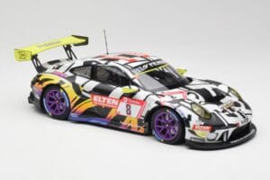 Porsche 911 991.2 GT3 R #8 Iron Force Ring Police 24 Hours Nürburgring 2019 Minichamps 1:18 153196088 Metal — zdjęcie 4 z 6