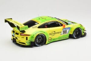 Porsche 911 991.2 GT3 R #911 Manthey Racing R. Dumas / F. Makowiecki 24 Hours of Nurburgring 2017 Minichamps 1:18 155176911 M — zdjęcie 2 z 6