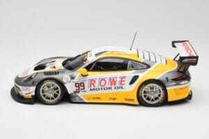 Porsche 911 991.2 GT3 R #99 Rowe Racing D. Olsen / M. Campbell 24 Hours of Spa 2019 Minichamps 1:18 155196099 Metal — zdjęcie 3 z 6