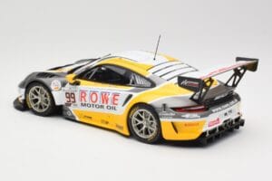 Porsche 911 991.2 GT3 R #99 Rowe Racing D. Olsen / M. Campbell 24 Hours of Spa 2019 Minichamps 1:18 155196099 Metal — zdjęcie 5 z 6