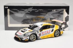 Porsche 911 991.2 GT3 R Rowe Racing #98 N. Muller / R. Dumas / M. Jaminet 24 Hours of Spa 2019 Minichamps 1:18 155196098 Meta — zdjęcie 6 z 6