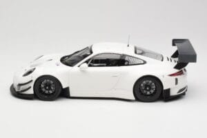 Porsche 911 991.2 GT3 R Biały z Czarnymi Felgami Minichamps 1:18 155186900 Metal — zdjęcie 3 z 6