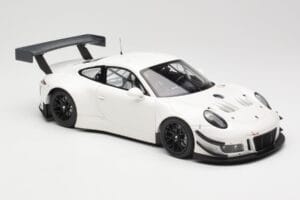 Porsche 911 991.2 GT3 R Biały z Czarnymi Felgami Minichamps 1:18 155186900 Metal — zdjęcie 4 z 6