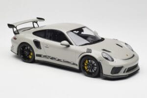 Porsche 911 991.2 GT3 RS Chalk Wording Czarne Felgi Minichamps 1:18 153068230 Metal — zdjęcie 4 z 6