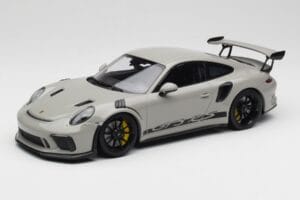 Porsche 911 991.2 GT3 RS Chalk Wording Czarne Felgi Minichamps 1:18 153068230 Metal