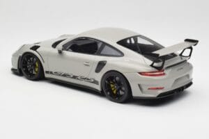 Porsche 911 991.2 GT3 RS Chalk Wording Czarne Felgi Minichamps 1:18 153068230 Metal — zdjęcie 5 z 6