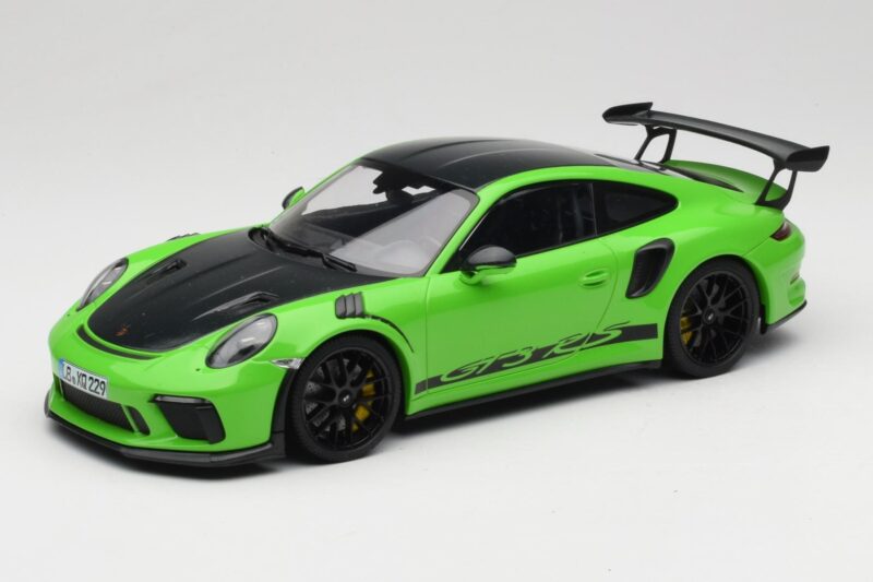 Porsche 911 991.2 GT3 RS Weissach Package Zielony Minichamps 1:18 153068233 Metal
