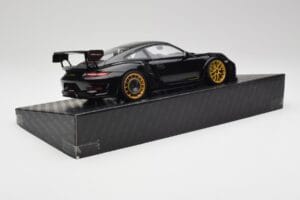 Porsche 911 991.2 GT3 RS Manthey Racing Czarny Minichamps 1:18 MR-911-GT3RS-1803 Metal — zdjęcie 3 z 6