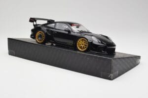 Porsche 911 991.2 GT3 RS Manthey Racing Czarny Minichamps 1:18 MR-911-GT3RS-1803 Metal — zdjęcie 4 z 6