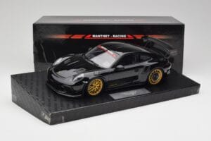 Porsche 911 991.2 GT3 RS Manthey Racing Czarny Minichamps 1:18 MR-911-GT3RS-1803 Metal — zdjęcie 6 z 6