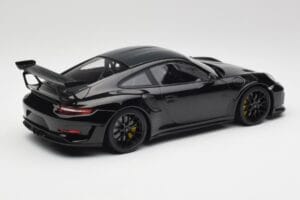 Porsche 911 991.2 GT3 RS Weissach Package Czarny & Czarne Felgi Minichamps 1:18 153068228 Metal — zdjęcie 2 z 6