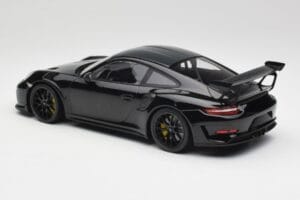 Porsche 911 991.2 GT3 RS Weissach Package Czarny & Czarne Felgi Minichamps 1:18 153068228 Metal — zdjęcie 5 z 6