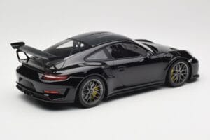 Porsche 911 991.2 GT3 RS Weissach Package Czarny Srebrne Magnezowe Felgi Minichamps 1:18 153068229 Metal — zdjęcie 2 z 6