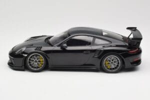 Porsche 911 991.2 GT3 RS Weissach Package Czarny Srebrne Magnezowe Felgi Minichamps 1:18 153068229 Metal — zdjęcie 3 z 6