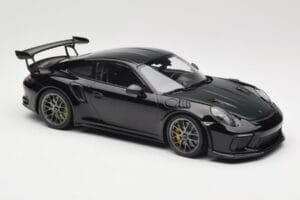 Porsche 911 991.2 GT3 RS Weissach Package Czarny Srebrne Magnezowe Felgi Minichamps 1:18 153068229 Metal — zdjęcie 4 z 6