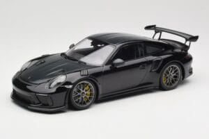 Porsche 911 991.2 GT3 RS Weissach Package Czarny Srebrne Magnezowe Felgi Minichamps 1:18 153068229 Metal