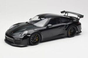 Porsche 911 991.2 GT3 RS Weissach Package Czarny Z Czarnymi Felgami Minichamps 1:18 153068321 Metal