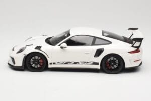Porsche 911 991.2 GT3 RS Biały z Czarnymi Felgami Minichamps 1:18 155068224 Metal — zdjęcie 3 z 6