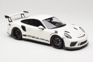 Porsche 911 991.2 GT3 RS Biały z Czarnymi Felgami Minichamps 1:18 155068224 Metal — zdjęcie 4 z 6